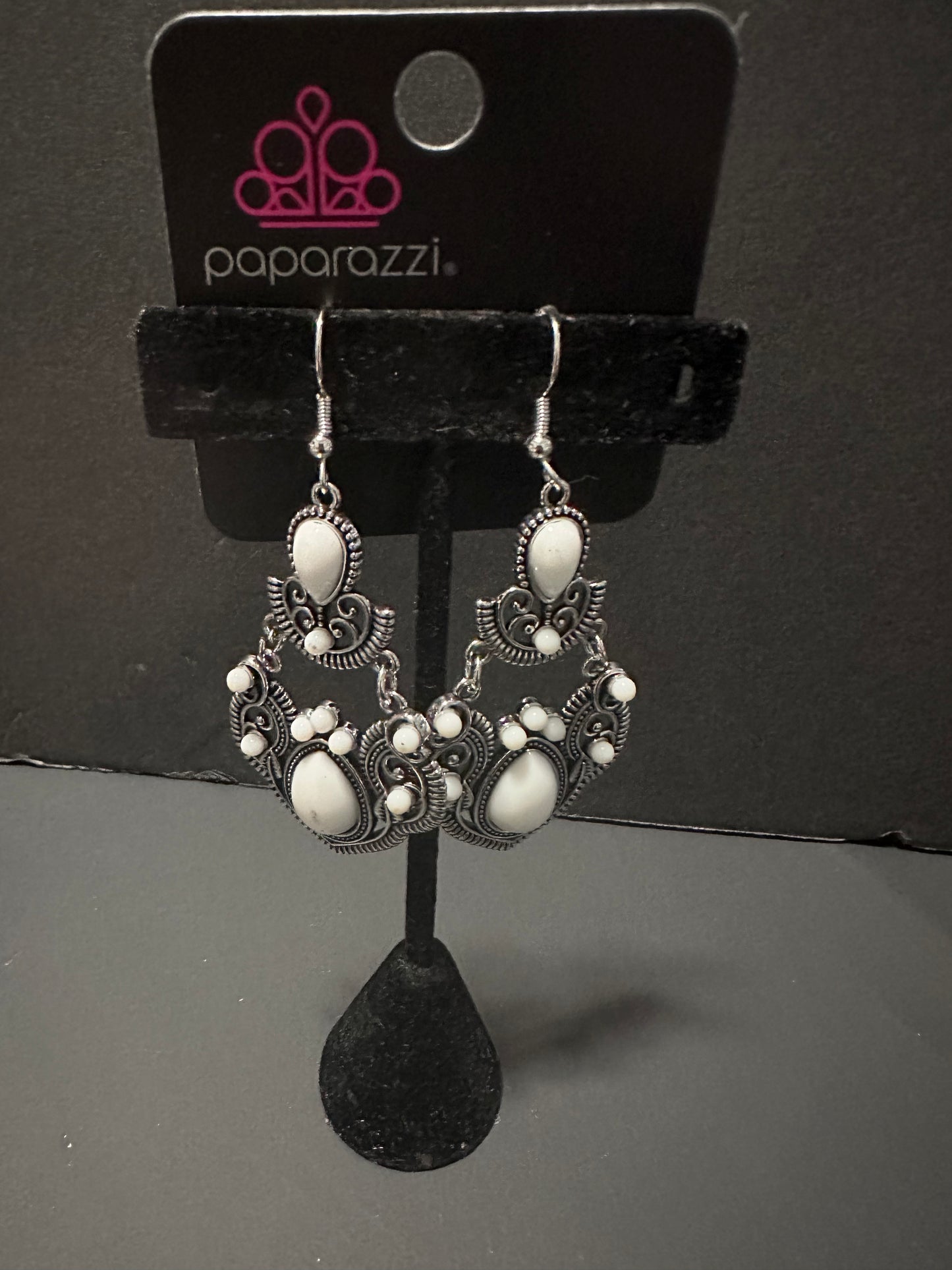 Palm Tree Tiaras- White
