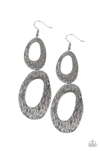 Ive Sheen it all - Black Earrings